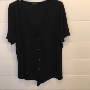 Short sleeve cardigan